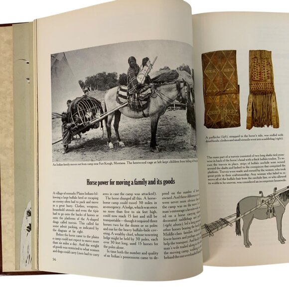 The Indians Time Life Books Old West Series Benjamin Capps 1973 Illustrated - Picture 6 of 14